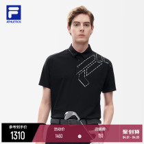 FILA ATHLETICS FERLE MEN SHORT SLEEVE POLO SHIRTS 2022 Summer new classic sports blouses