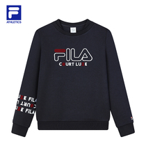 FILA ATHLETICS FILA Official Womens Pullover Sweater 2021 Autumn New Fashion Sport Pullover