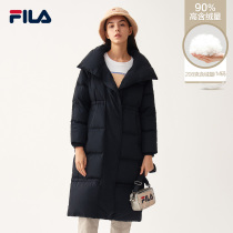FILA Phila Le official lady down jacket winter New Fashion sports long down jacket coat women