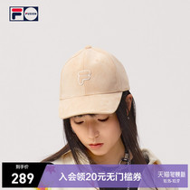 (koki same) FILA FUSION FILA tide card couple baseball cap 2021 autumn casual cap men and women