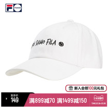 (Kōki same) FILA FUSION FILA Womens baseball cap 2021 Winter new sports sun hat