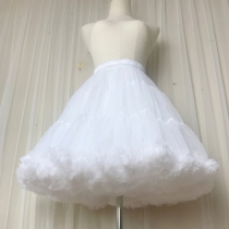 Skirt lolita marshmallow cloud skirt Lotus lolita soft gauze petticoat violent Tuffy skirt daily skirt