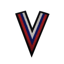 Russian Russian Forces V Word Victory Flag Magic Sticker Army Fan Morale Arm Badge