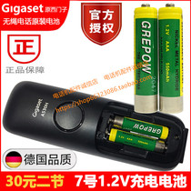 Original Gigaset Siemens A730A530H Cordless Phone Wireless Submachine GREPOW Rechargeable Battery No. 7