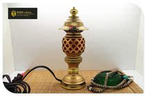 Pure copper Buddha front light light light Buddha heart lamp Lotus Flower light supply light Buddha headlight Light Light