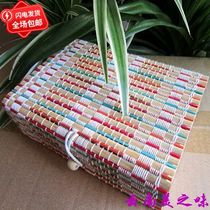 Vietnam new imported handmade bamboo curtain jewelry bamboo basket sewing box glove box Puer brick tea box