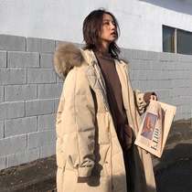 Cotton clothes bread clothing women 2021 Winter new Korean version of medium length thick down cotton clothing loose student ins cotton jacket