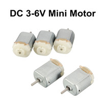 5Pcs High Speed DC 3-6V Mini Miniature Motor For Remote Cont