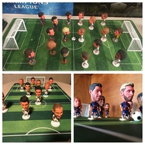 Fans honor Real Madrid C Romesine Mal Aquiro Playball Simulation Stadium Gallery Model