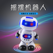 Electric music Cool Dynamic Online Red with Dancing Robot Baby Boy Toy Boy