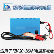 Youxin 12V3A car motorcycle battery car battery lead-acid battery charger 12 volt intelligent pulse