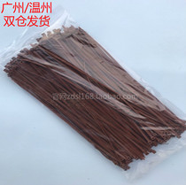 Brown cable tie brown brown 5*300mm wide 3.6mm foot 245 wire harness tie strap