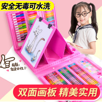 Childrens paintbrush painting tool painting set gift box kindergarten Primary School students watercolor pen Art special learning products