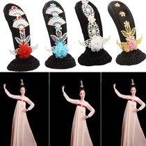Li Ren dance headdress Du Fu dance drama classical dance headdress Hanfu costume wig dance performance headdress
