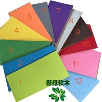 8MM color patch cork board cork wall board cork board photo wall message board kindergarten Billboard