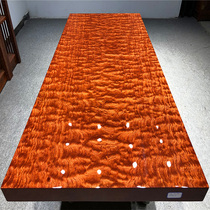 Bahua Solid Wood Large Plate Log Red Wood Office Table Basil Myanmar Flowers Pear Wood Table Tea Table Tea Table Tea Table