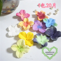 Simulation flower four petal flower Flower Flower Flower Flower Flower Flower garment accessories diy handmade puffy dress accessories dress up materials