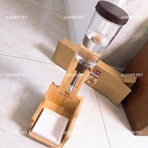 Japanese Dogman Dog Drinker Pet Automatic Drinking Water Holder Water Rack Table Water Bottle Water Bowl
