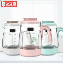 (Single shot)Xiaozhuang Xiong Quanan Tang constant temperature milk regulator High temperature resistant glass kettle Household transparent thickened kettle