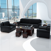 Office Sofa Modern Minima Business Talks Chinese Hospitality Guest Trio Casual Area Tea Table Combo Suit