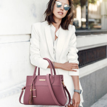 Hand bag female 2020 new ladies shoulder shoulder bag Korean version of simple personality mother bag middle-aged women Bag bag