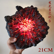 Animation luminous hand-run model scene battle platform wild base GK soldiers up to burst magma light