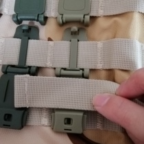 Molly buckle outdoor camping backpack accessories molle webbing connection buckle lightweight backpack fixing buckle buckle