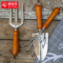 Alice gardening shovel set stainless steel planting digging soil household sea shovel shovel vegetable and flower tools