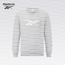 Reebok Sharp Step Official Man GR8473 Classic Base LOGO Athletic Casual Long Sleeve Round Neckline