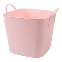Plastic dirty clothes basket washing clothes storage basket large portable laundry basket bathroom dirty clothes storage basket storage bucket