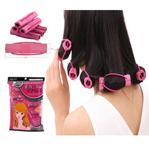 Curly hair does not hurt hair Flower type soft sponge self-adhesive curler Hair curler Hair curler curler (633