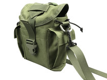 US military stainless steel marching outdoor sports portable strap molle protective cover 78 kettle oblique hanging multifunctional bag