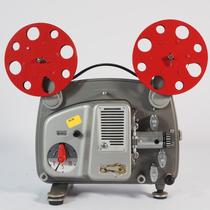 Retro industrial wind nostalgia Swiss antiques Bolex rolls 8mm film film scanner projector small