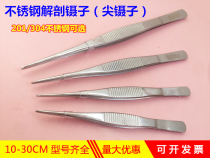 304 padded stainless steel pointed tweezers straight tip camera planing tweezers high quality precision pointed tweezers