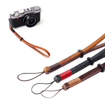 cam-in camera wristband leather micro-single Leica lanyard leash Contastus Sony Ricoh Fuji SLR rope