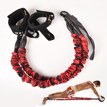 Mountain Lian Rebound Rope Brake Rope Bodybuilding Bellied Wheel Abdominal Muscle Wheels Special Safety Boost Rope Assisted Rope Waist Belly Fitness Exercises