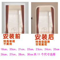 Gypsum beam tray gypsum line 21232527 beam tray Net red arch shape pass semi-circular smooth surface plain face flower angle