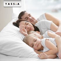 Feather pillow goose feather long pillow single pillow extended 1 2m 1 5 1 8 m bed adult couple double pillow