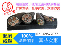 Qifan soft copper wire soft sheathed cable YJVR VVR 3 24 15 core 10 16 25 35 square foot meters
