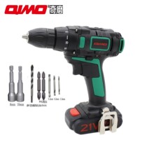 Qixi brushless electric drill charging hand drill lithium battery 1009s two-speed 21v high-power electric screwdriver 16804S