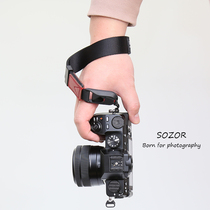 Camera with wrist strap Sony micro single lanyard Canon SLR shoulder strap Fuji hand rope quick release soft nylon