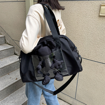 Travel accommodating bag Women out of the house convenient to carry clothes bags Fashion Outgoing Handbag Large Capacity Luggage Bag