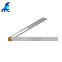 SHINWA Pro Penguin Free Angle Ruler 15cm No Scale 62588