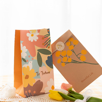 Senyu Ye childrens birthday gift bag gift bag card box with hand snacks candy baking packaging custom bag
