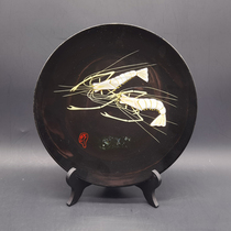 Chongqing lacquerware See disc swing piece natural large lacquer handmade non-genetic Underwriter Wang Zongxiu works many optional