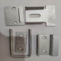 Photovoltaic bracket accessories Solar panel Sun room platen Waterproof platen Square tube special platen