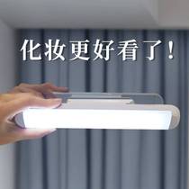 Mirror headlight toilet led non-perforated bathroom Norse simple mirror cabinet special wall lamp dressing table mirror lamp lamp