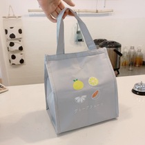 ins insulated lunch box bag handbag small student cute Japanese office worker lunch bag simple large lunch bag