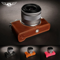 Taiwan TP genuine leather Canon M100 M200 camera bag EOS M200 m100 leather sheath cow leather sheath