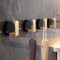 Light Extravagant Free Punching Hooks Powerful Viscose Hung Clothes Hook Wardrobe Closeout Clothes Hanger Toilet Wall-mounted Without Mark rear adhesive hook